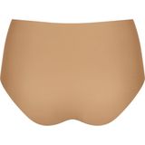 Sloggi Women ZERO Feel Maxi EX, onzichtbare hoge dames slip, beige -  Maat: XS
