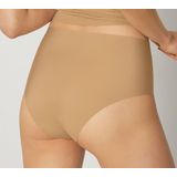 Sloggi Women ZERO Feel Maxi EX, onzichtbare hoge dames slip, beige -  Maat: XS