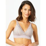 S by Sloggi - SEVEN - Bralette - Licht Gevuld - Zwart - Kant