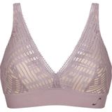 S by Sloggi - SEVEN - Bralette - Licht Gevuld - Zwart - Kant