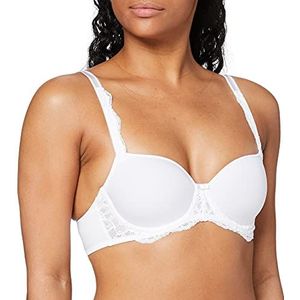 Balconette BH - White - Microtouch - Met Versteviging