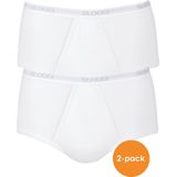 Sloggi - Slips - Zwart - Katoen/Elastaan - Klassieke Voorsluiting