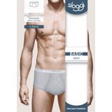 sloggi MEN Basic maxislip (set van 2) grijs