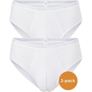 Sloggi - Basic Midi - Heup Slips - Wit - Katoen - 2-Pack