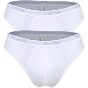 sloggi Slip "men Basic Mini 2P", (2er Pack), Mit elastischem Logobund