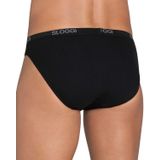 Sloggi Men Basic Minislip (set van 2) Zwart