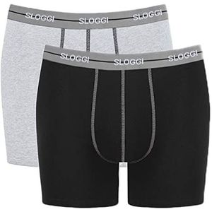 sloggi - Retro Pants Start - Korte Broeken - 2 Pack - Natuurlijk Katoen