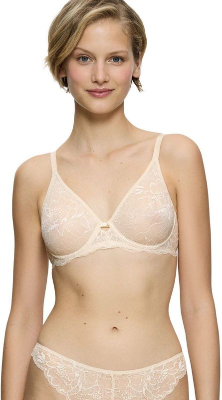 Triumph - Amourette Charm - Beugelbeha - Transparant - 74% Polyamide - 26% Elastane