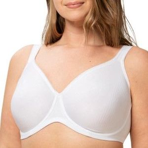 Triumph Modern Soft+Cotton W klassieke beha met beugels, Wit.