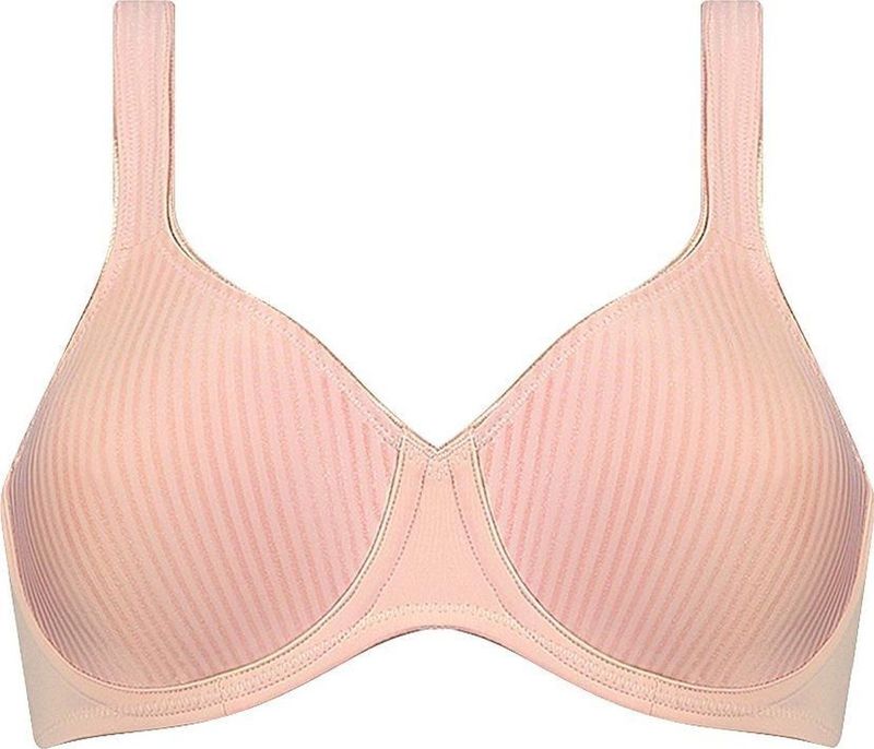 Triumph Niet-voorgevormde Beugelbh Modern Soft+Cotton Lichtbeige