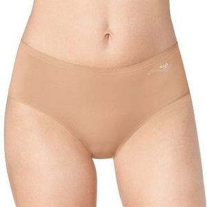 Sloggi Zero One Midi dames onderbroek, Cognac, XL