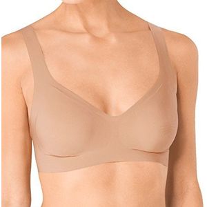 Bralette - Zwart - Microvezel - Beugelloos Met Uitneembare Pads