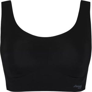Sloggi ZERO Feel Niet-voorgevormde Bh Top Zwart