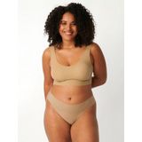 Sloggi - Zero Feel Top - Naadloze Bh - Huidskleur - 70% Polyamide, 30% Elastaan