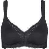 Triumph - Modern Lace + Cotton - Bralette - Zwart - Katoen