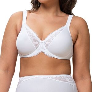 Triumph - Modern Lace+Cotton W - Damesbeha - Wit - 1 stuk