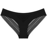 Triumph - Aura Spotlight - Braziliaanse Slip - Zwart - 89% Polyamide, 11% Elastaan, OEKO-TEX® STANDARD 100