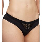Triumph - Aura Spotlight - Braziliaanse Slip - Zwart - 89% Polyamide, 11% Elastaan, OEKO-TEX® STANDARD 100