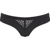 Triumph - Aura Spotlight - Braziliaanse Slip - Zwart - 89% Polyamide, 11% Elastaan, OEKO-TEX® STANDARD 100