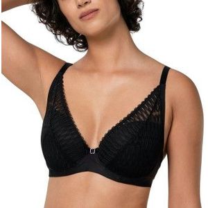 Triumph - Aura Spotlight - Longline BH - Zwart - Hoogwaardige Materialen