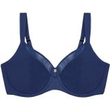 Bralette - Deep Water - Jersey - Tule - Met Beugel