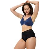 Bralette - Deep Water - Jersey - Tule - Met Beugel
