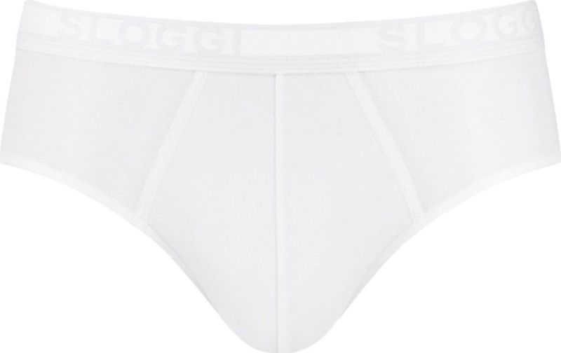 Sloggi - Evernew - Midi Heupslip - Wit - 95% Katoen 5% Elastaan