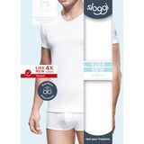 Sloggi Shirt V-Hals EverNew Wit