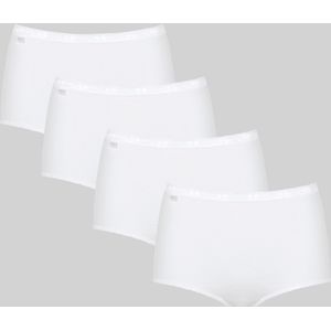 Sloggi - Basic Maxi - Ondergoed - Wit - Katoen - 4-Pack