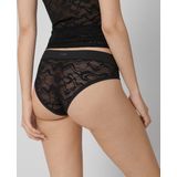 Hipsters - Zwart - Elastisch - Aansluitende Pasvorm