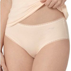Sloggi onderbroeken dames 2-pack  Basic Midi GO organische slip  - Creme