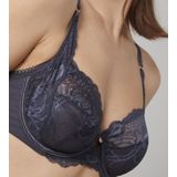 TRIUMPH BH 'Wild Peony Florale'  donkergrijs