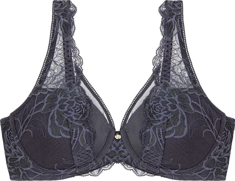 Triumph - Wild Peony Florale - Vrouwenbeha - Ademend - Gewatteerd - Hoge Apex Halslijn