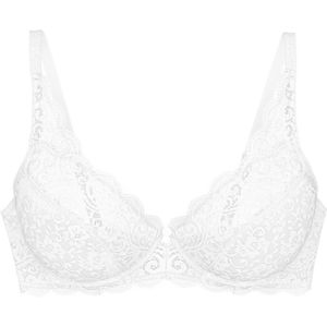 TRIUMPH - Amourette - Omsluitende BH - Wit - 55% Polyamide, 24% Élasthanne, 13% Polyester, 8% Lyocell