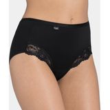 Sloggi - Romance Maxi - Kanten Dames Taille Slip - Wit