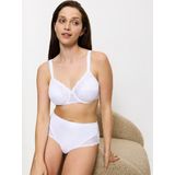 Sloggi T-shirt ronde hals - 0003 White (M) - Heren Volwassenen - Katoen elastaan- 10205202-0003