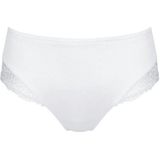 Sloggi T-shirt ronde hals - 0003 White (M) - Heren Volwassenen - Katoen elastaan- 10205202-0003