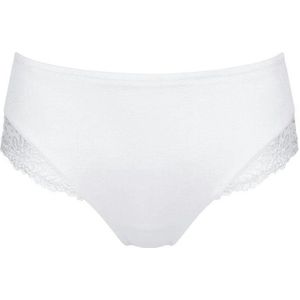 Sloggi T-shirt ronde hals - 0003 White (M) - Heren Volwassenen - Katoen elastaan- 10205202-0003