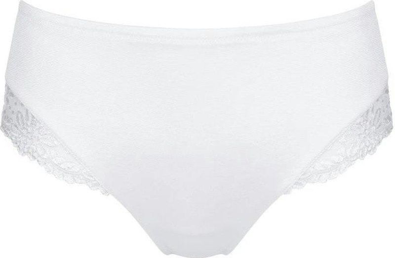 Sloggi T-shirt ronde hals - 0003 White (M) - Heren Volwassenen - Katoen elastaan- 10205202-0003