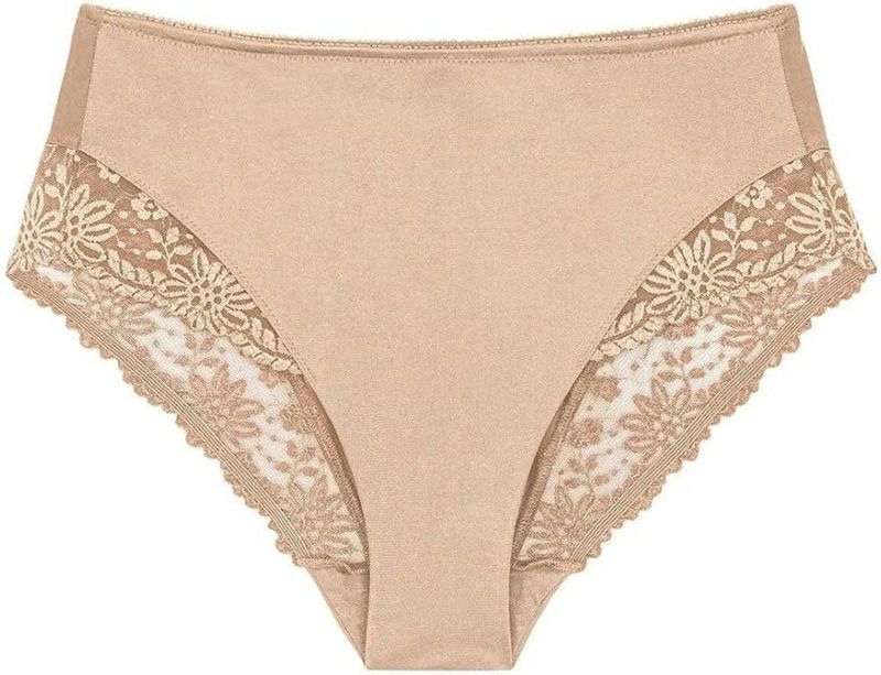 Triumph - Ladyform Soft Maxi - Damesslipjes - Hoogsluitend - Kanten Details