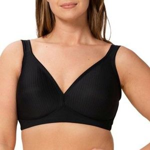 Triumph - Modern Soft Cotton - Bralette - Zwart - Katoen/Polyamide/Elastaan