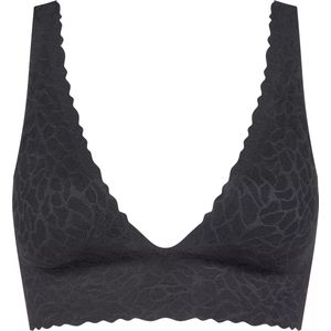Sloggi - Zero Feel Lace Top 2.0 - Zwart - 58% Polyamide, 42% Elastaan