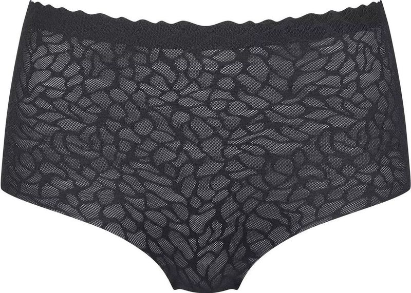 SLOGGI - Hoge Slip - Zwart - Polyamide - Zero Feel Lace