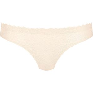 Sloggi Women ZERO Feel Lace 2.0 Brazil Panty (1-pack), dames slip, beige