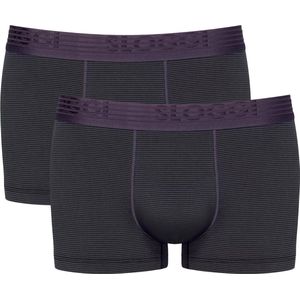 Sloggi Men EVER Cool Hipster, heren boxershort korte pijp (2-pack), zwart
