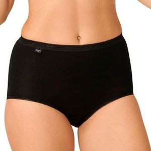 Sloggi - Basic Maxi 4-Pack - Zwart - Katoen/Elastaan