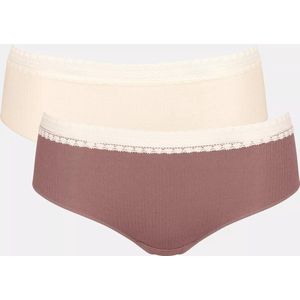 Sloggi Go Ribbed Hipster BRUIN XL