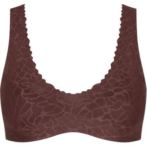 ZERO Feel - Lace Bralette - Zwart - Katoen - Beugelvrij
