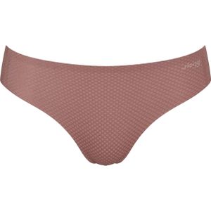 Slip - Zwart - Microvezelstof - Hoge Beenuitsnijdingen