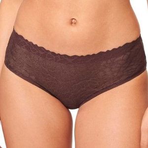 Sloggi - ZERO Feel Lace 2.0 - Dames Slip - Donkerbruin - 1-pack